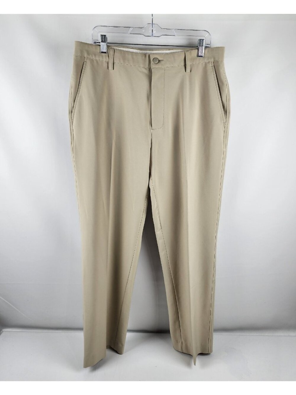 Footjoy Pants Mens 35x30 Beige Performance Stretch Straight Leg